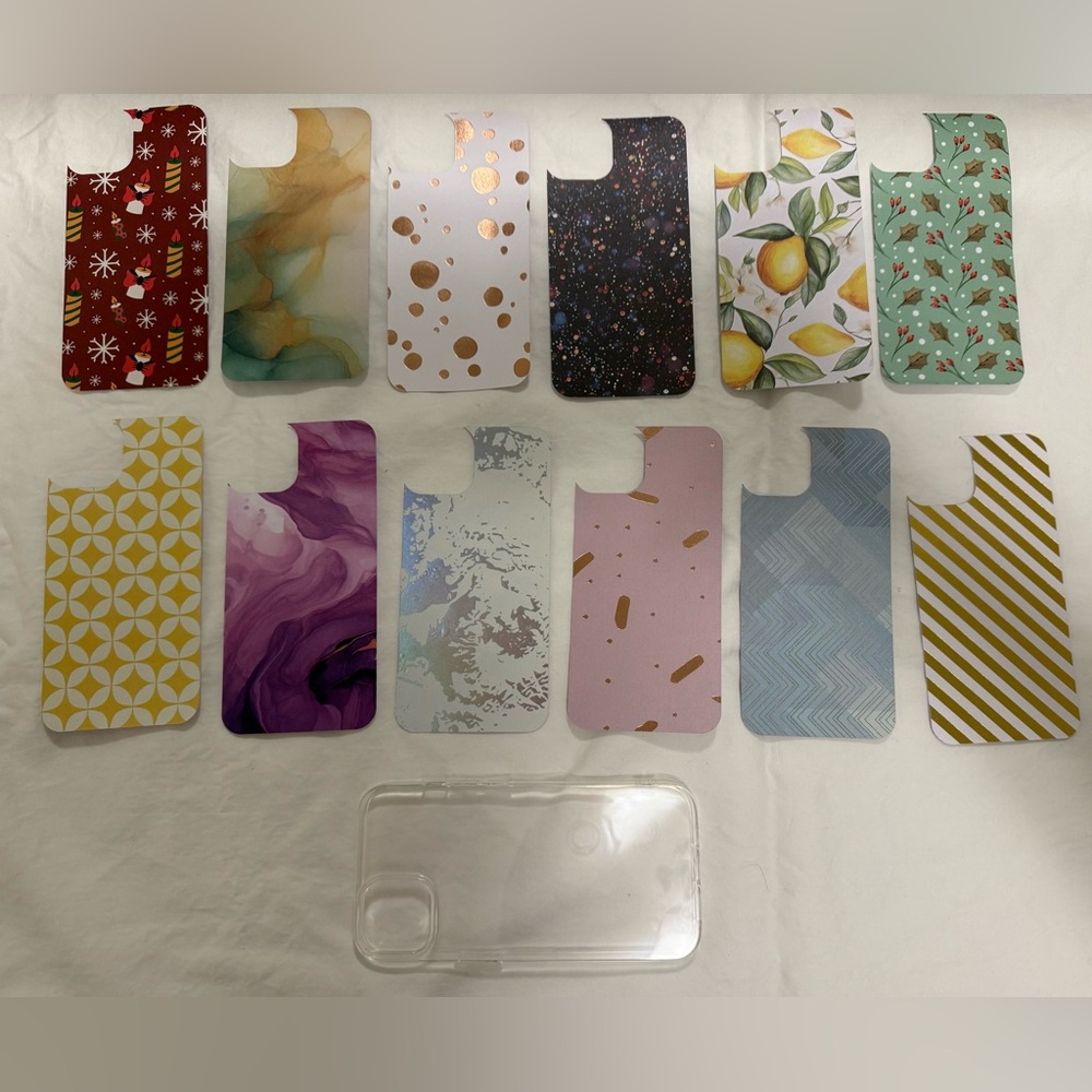iPhone 13 case + 12 inserts